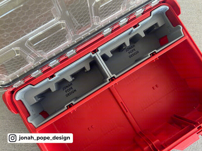 Packout Deep Organizer Insert for Milwaukee M18 Batteries-By Jonah Pope (JPDO-M18BR)