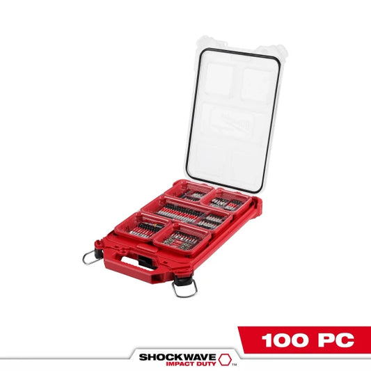 Milwaukee 100 PC Shockwave™ Packout™ Kit
