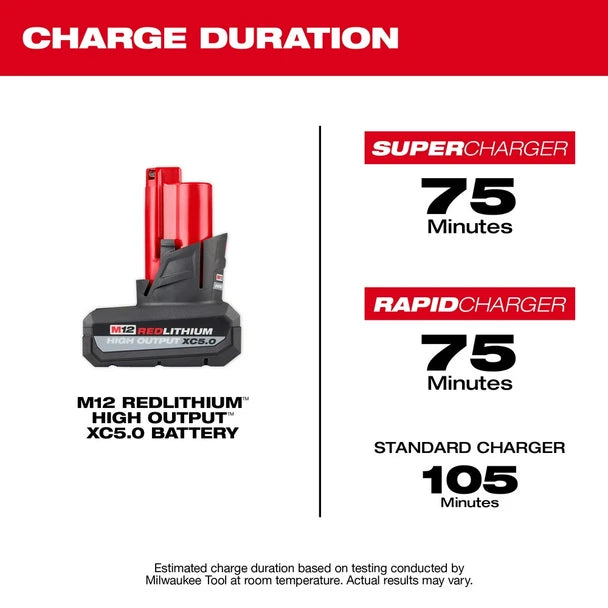 M12 XC5.0 Battery