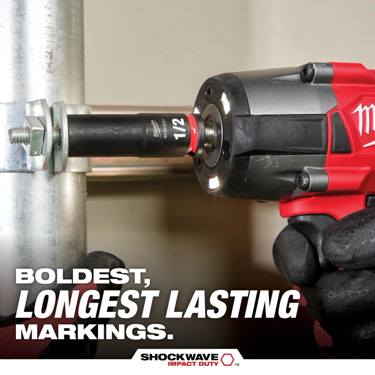 Milwaukee 43 PC Shockwave™ 3/8" Drive SAE & METRIC Deep 6 Point Set - (49-66-7009)