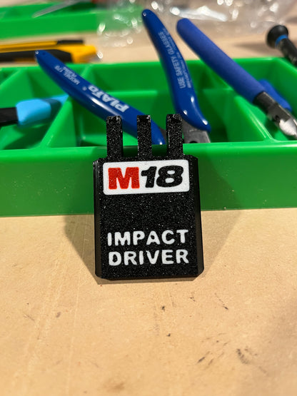 Packout Insert For M18 Gen 3 Impact Driver - Jonah Pope Design (JP-18I)