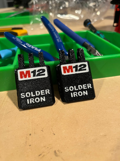 Packout Insert For M12 Soldering Iron - Jonah Pope Design (JP-SI)