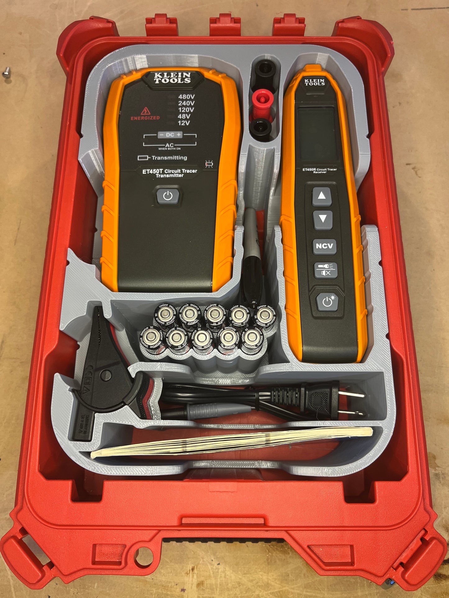 Copy of Packout Insert for Klein Circuit Tracer Kit (KCT)