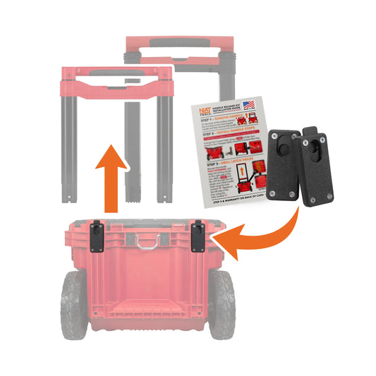 Handle Release Kit for Milwaukee PACKOUT Rolling Toolbox