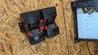 Wall Mount for M18 Batteries x4 (RS-WB4)