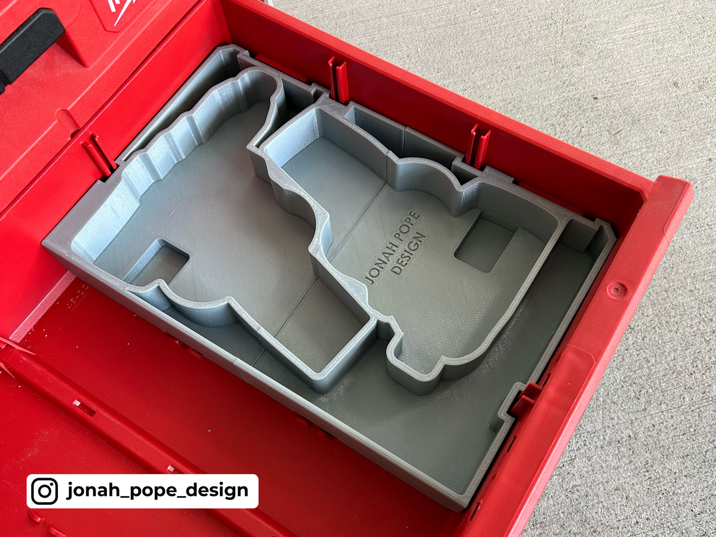 Packout Drawer Insert For M12 Gen 2 Drill/Impact Driver - Jonah Pope Design (JPD-DID)