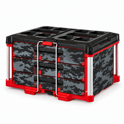 Black Ops Camo – 3 Medium-Drawer Toolbox Wrap Kit