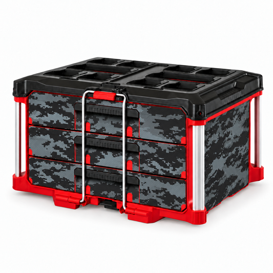 Black Ops Camo – 3 Medium-Drawer Toolbox Wrap Kit