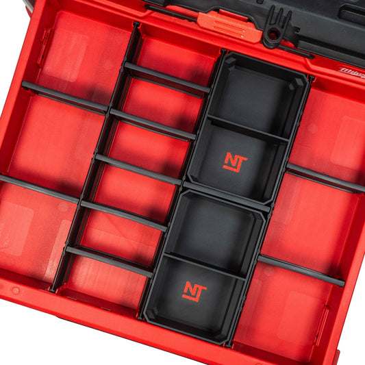 Divider Bins Large for Milwaukee PACKOUT 4-Drawer (2-Pack)