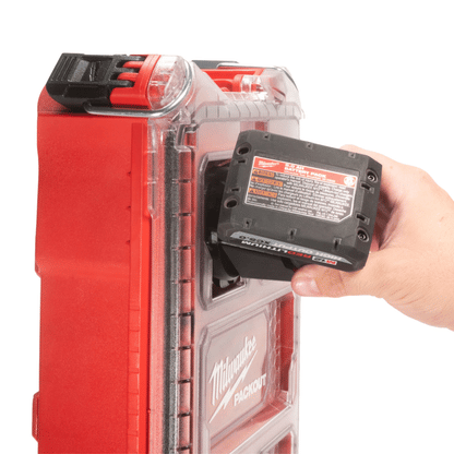 Twist-Lock Packout Mounting Adapters (4-Pack) – External Battery Mount Attachment Bases for Milwaukee PACKOUT System