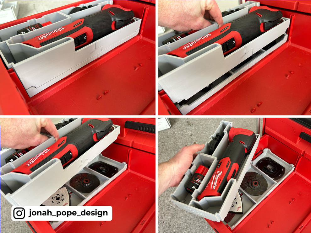 Slimline Packout Drawer Insert for M12 Fuel Multi Tool - Jonah Pope De ...