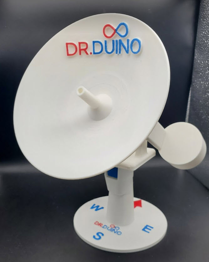 Dr. Duino Satellite Hunter Printed Parts