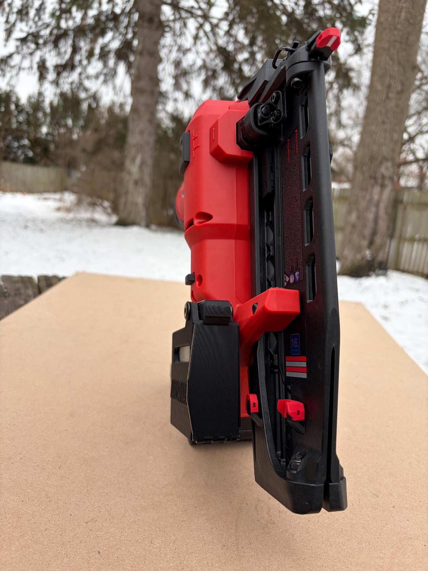 NAILSWAP Spare Nail Compartment for Milwaukee M18 16 Ga. Straight Finish Nailer