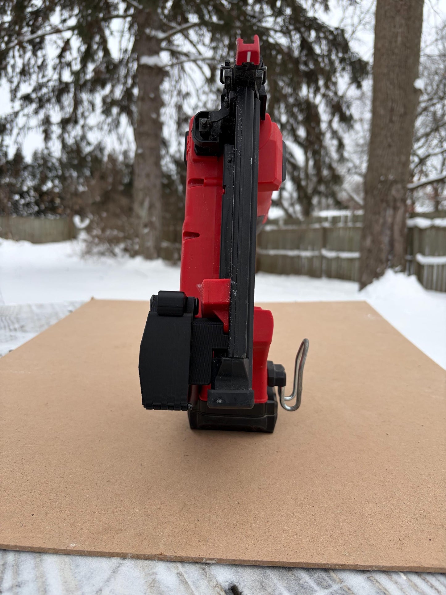 NAILSWAP Spare Nail Compartment for Milwaukee M18 18 Ga. Brad Nailer