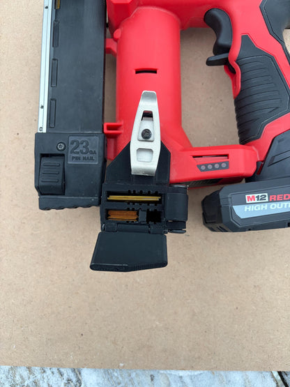 NAILSWAP Spare Nail Compartment for Milwaukee M12 23 Ga. Pin Nailer