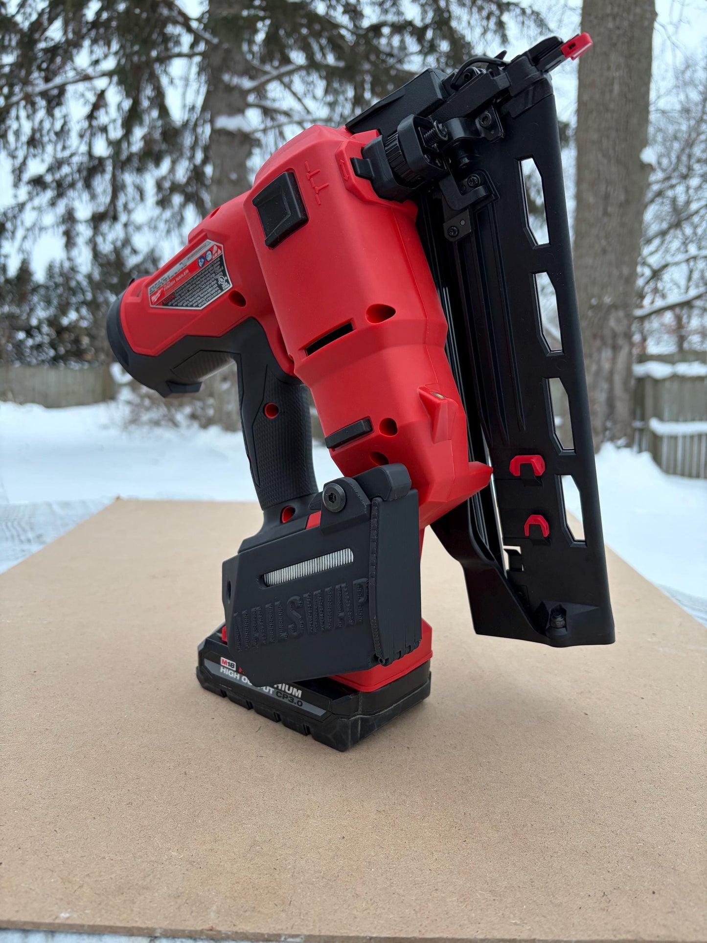 NAILSWAP Spare Nail Compartment for Milwaukee M18 16 Ga. Angled Finish Nailer