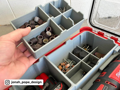 Packout Insert For M12 Rotary Tool - Jonah Pope Design (JP-RT)