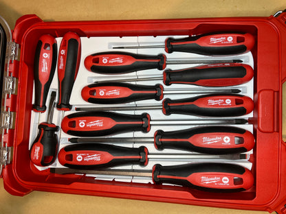 Packout Insert For Milwaukee 12-Piece Tri-Lobe Screwdriver Set (MSD)