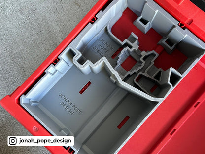 Packout Drawer Insert for M12 Installation Driver (JPD-ID) - Jonah Pope Design