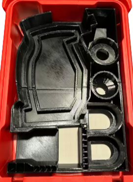 Packout Insert For M12 Installation Driver USA (MIDUSA)