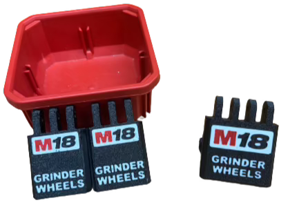 Packout Insert For 4 1/2" Grinder Wheel Organizer (MAGW)