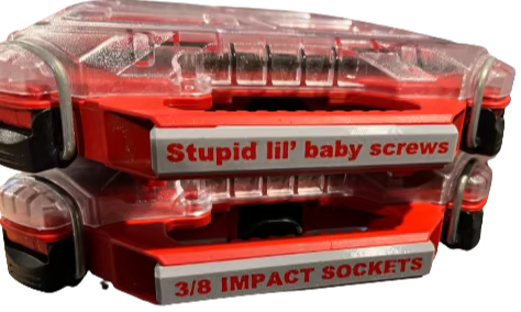 Packout Insert For 3/8" 43-Piece Impact Socket Set + Ratchet (IST-R)