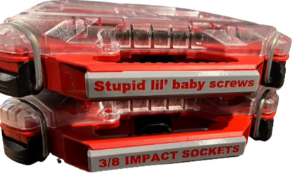 Packout Insert For 3/8" 43-Piece Impact Socket Set + Ratchet (IST-R)