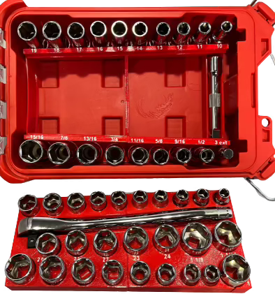 Packout Insert For 1/2" 47-Piece Socket Set (ST-H47) – 10-Spot Tools