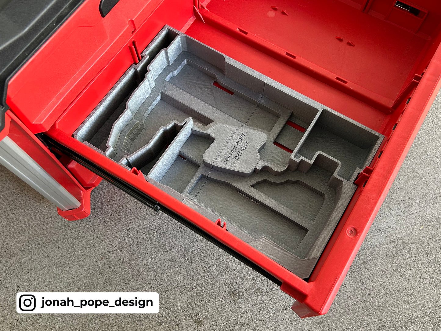 Packout Drawer Insert For M18 Gen 4 Drill and Impact Driver -Jonah Pope Design (JPD-18DID)