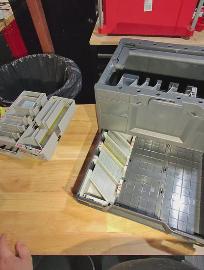 15 ga Short Stick DA Finish Nail Caddy for Systainer Drawers (SYS-NC15)