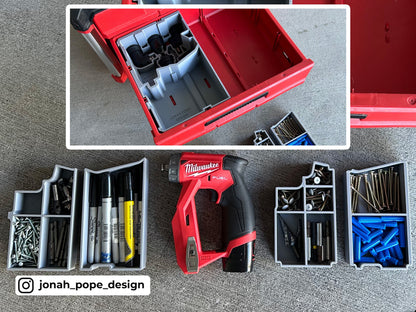 Packout Drawer Insert for M12 Installation Driver (JPD-ID) - Jonah Pope Design