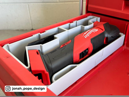 Slimline Packout Drawer Insert for M18 FUEL Multi-Tool - Jonah Pope Design (JPD-18MT)