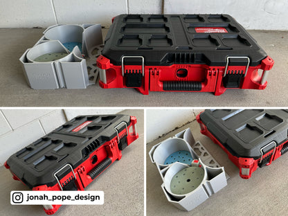 Packout Tool Box Insert For Festool ETS EC150 and 6" Sanding Discs - Jonah Pope Design (JP-ETS)