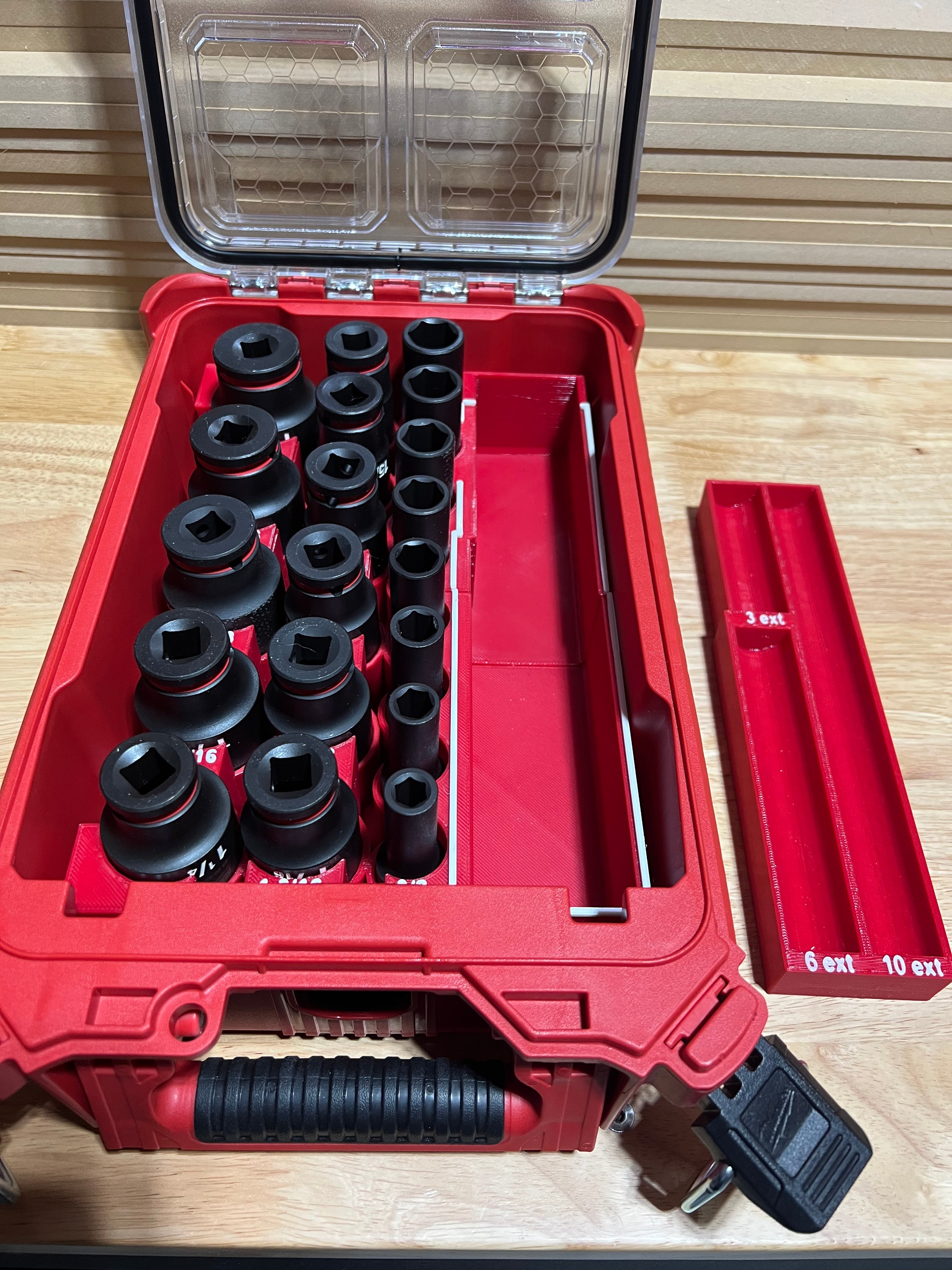 Packout Insert For 1 2 19 Piece Impact Socket Set IST HS19