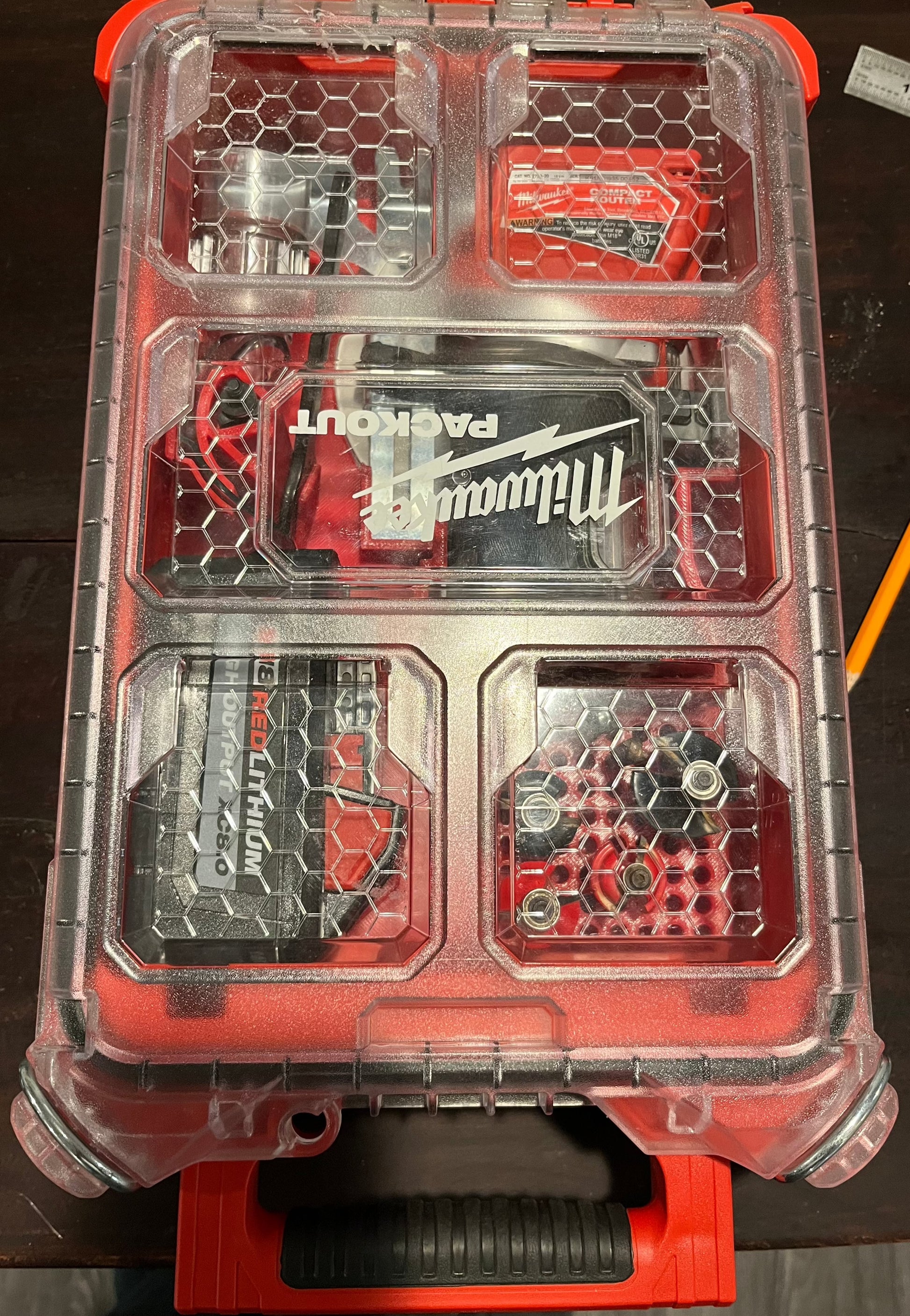 Packout Insert For M18 Compact Router (PORC) – 10-Spot Tools