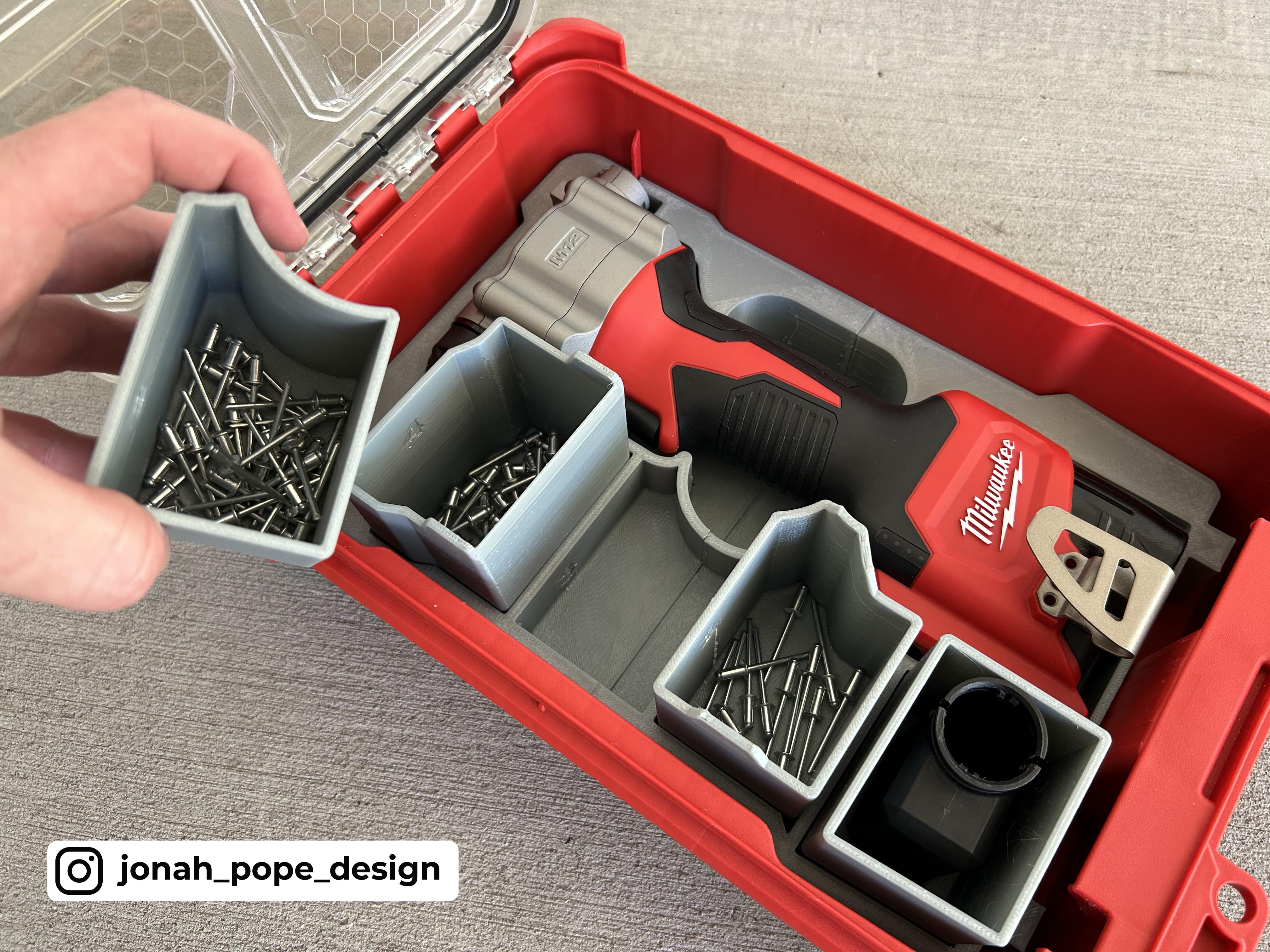 Milwaukee m12 best sale rivet tool kit