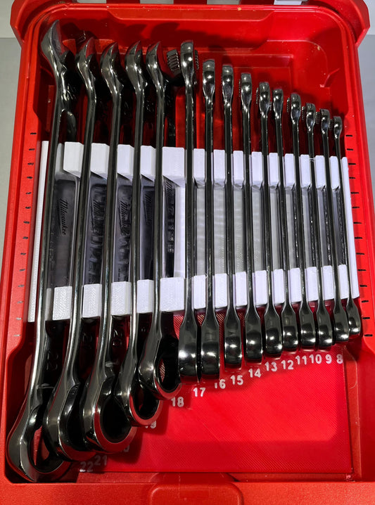 MICHAELPRO Magnetic Wrench Organizer - Hold 10-Piece Wrenches with Size  3/8 to 15/16 or 10mm to 19mm MP014005 - The Home Depot