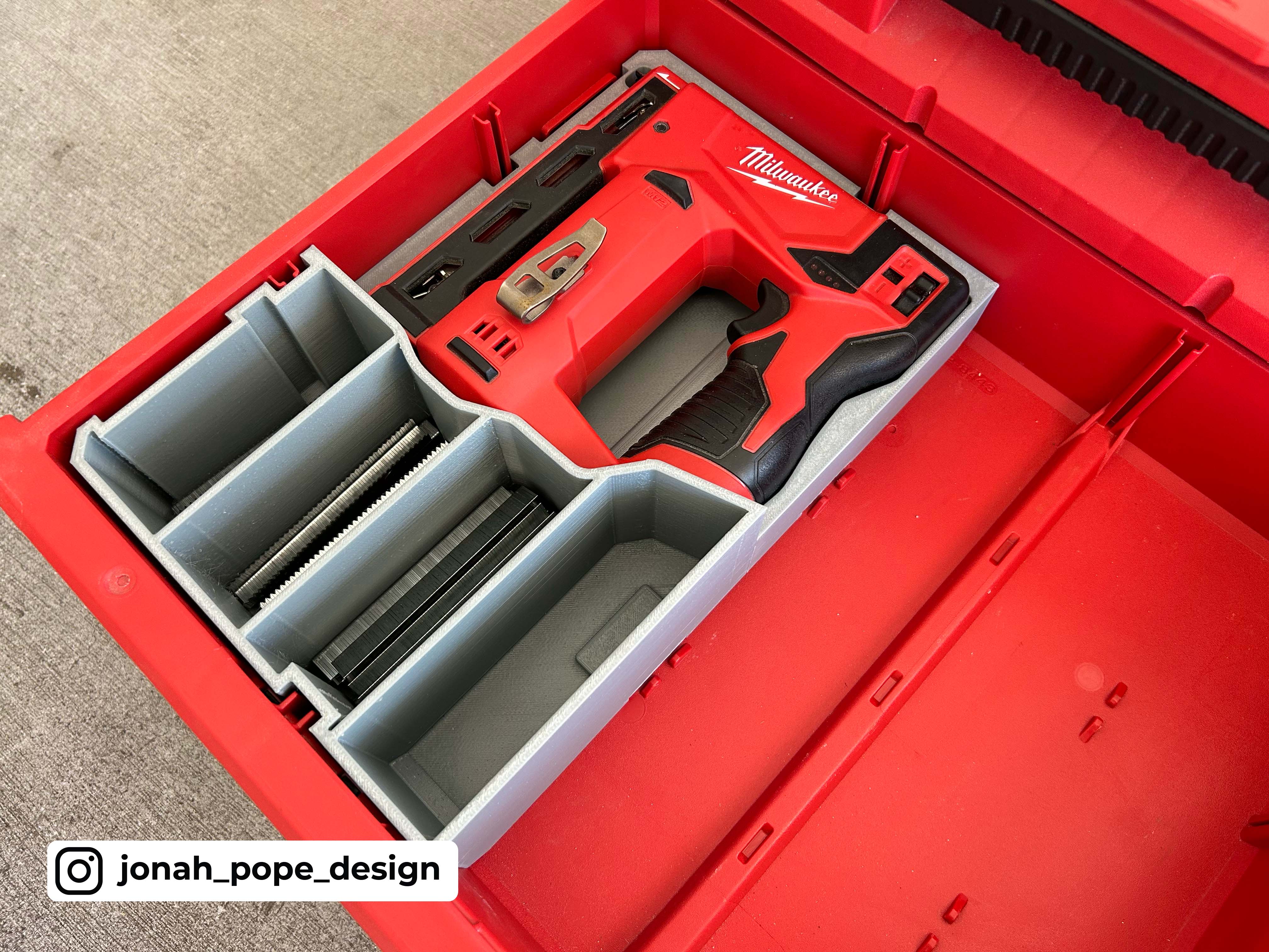 Packout Drawer Insert For M12 Stapler - Jonah Pope Design (JPD-S) – 10 ...