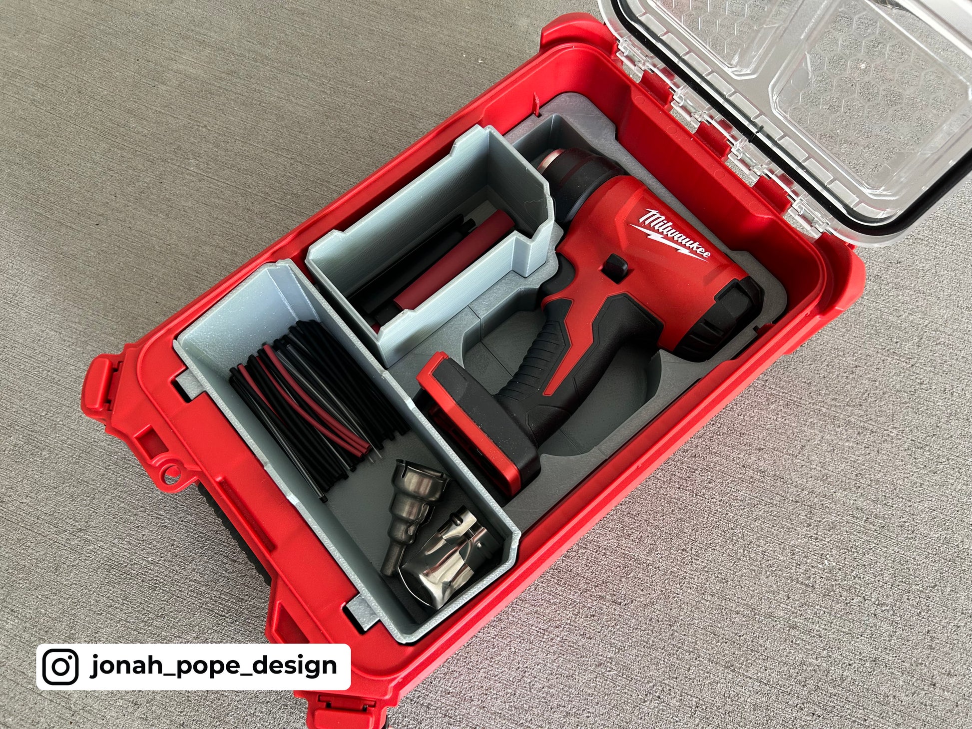 Packout Insert For M18 Heat Gun - Jonah Pope Design (JP-HG) – 10-Spot Tools
